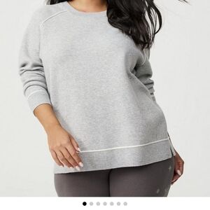 Torrid Light Gray Sweatshirt